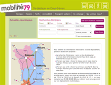 Tablet Screenshot of mobilite79.fr